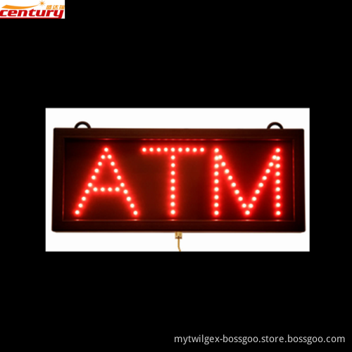 hot sale china factory price custom ATM animated led sign